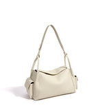 Premium Soft Cowhide Leather Hobo Shoulder Bag | Versatile Crossbody & Commuter Bag for Women