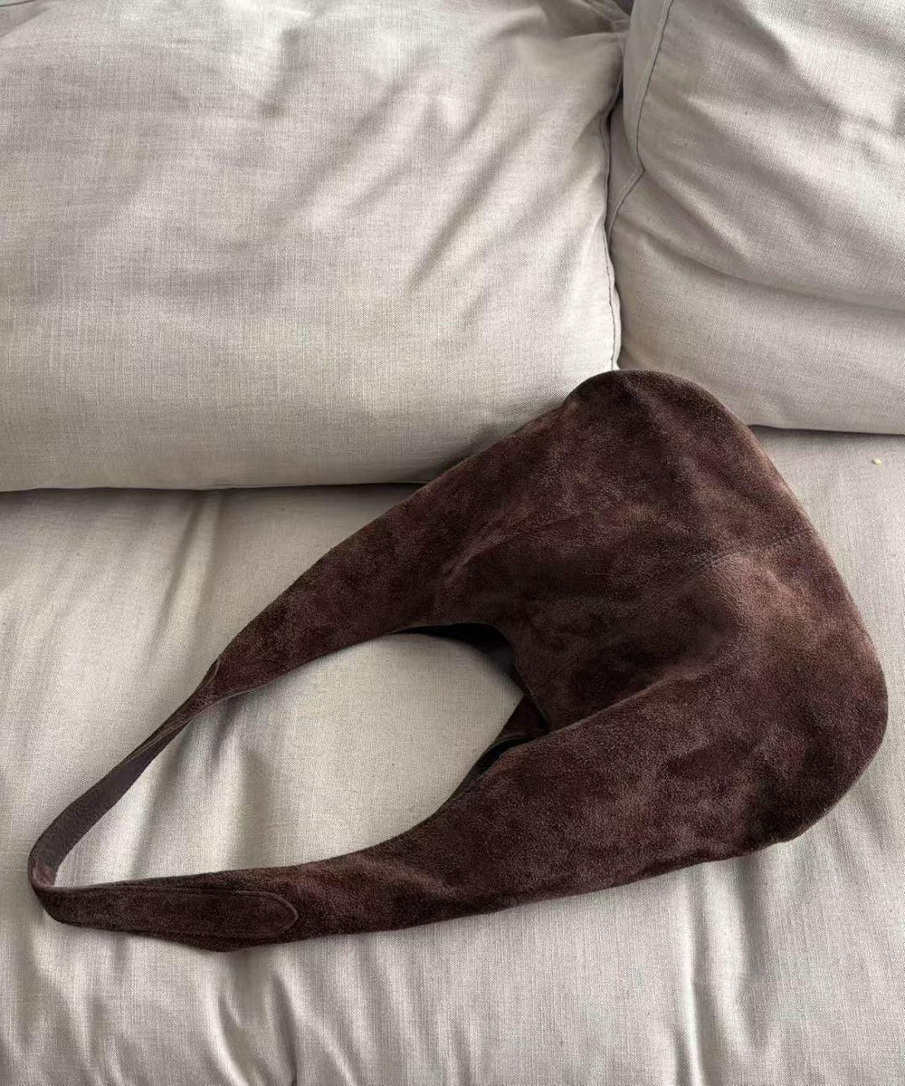 Premium Suede Hobo Purse & Tote Bag for Women | Handcrafted Suede Bucket Bag