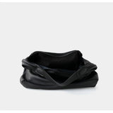 Premium Suede Leather Large Hobo Tote | Minimalist Slouchy Cowhide Leather Commuter Bag