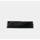 Premium Suede Leather Large Hobo Tote | Minimalist Slouchy Cowhide Leather Commuter Bag