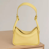 Luxury Togo Calfskin Leather Pillow Bag | Minimalist Slouchy Crossbody & Shoulder Bag | 2026 Designer Collection
