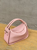 Luxury Togo Calfskin Leather Pillow Bag | Minimalist Slouchy Crossbody & Shoulder Bag | 2026 Designer Collection