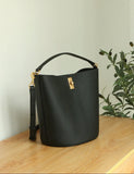 Suede Bag, Smooth & Pebbled Leather Bucket Bag | Crossbody & Top Handle Tote
