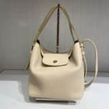 Handcrafted Top Grain Cowhide Leather Slouchy Bucket Bag | Women's Shoulder & Top-Handle Purse