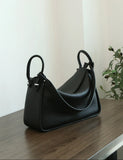 Luxury Togo Calfskin Leather Pillow Bag | Minimalist Slouchy Crossbody & Shoulder Bag | 2026 Designer Collection