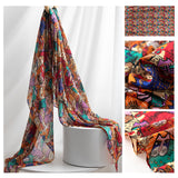 Mulberry Silk Long Scarf | Women's Lightweight Versatile Shawl, Gift for Mum