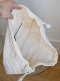 Small Woven Leather Basket Bag for Women | Handmade Cowhide Tote with Crossbody Strap