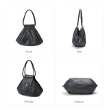 Soft Cowhide Leather Oversized Tote Bag, Premium Leather Slouchy Shoulder Bag for Women, Large Handbag for Fall, Every Day Shopper Bag