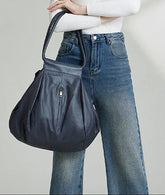 Soft Cowhide Leather Oversized Tote Bag, Premium Leather Slouchy Shoulder Bag for Women, Large Handbag for Fall, Every Day Shopper Bag