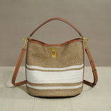 Suede Bag, Smooth & Pebbled Leather Bucket Bag | Crossbody & Top Handle Tote