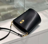 Suede Bag, Smooth & Pebbled Leather Bucket Bag | Crossbody & Top Handle Tote