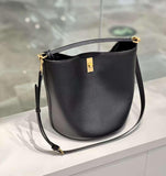 Suede Bag, Smooth & Pebbled Leather Bucket Bag | Crossbody & Top Handle Tote