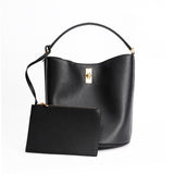 Suede Bag, Smooth & Pebbled Leather Bucket Bag | Crossbody & Top Handle Tote