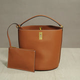 Suede Bag, Smooth & Pebbled Leather Bucket Bag | Crossbody & Top Handle Tote