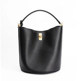 Suede Bag, Smooth & Pebbled Leather Bucket Bag | Crossbody & Top Handle Tote