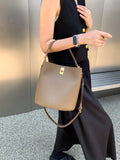 Suede Bag, Smooth & Pebbled Leather Bucket Bag | Crossbody & Top Handle Tote