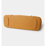 Summer Togo Cowhide Leather Tote Bag, Large Lightweight Leather Shoulder 15-Inch Laptop Bag for Women