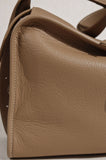 Textured Full Grain Cowhide Leather Boston Bag | Women's Shoulder & Crossbody Bag