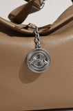 Textured Full Grain Cowhide Leather Boston Bag | Women's Shoulder & Crossbody Bag