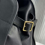 Versatile Genuine Leather Tote Bag - Women's Boston Shoulder Bag for Everyday Commute, Luxury Designer Bag