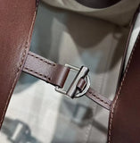 Versatile Genuine Leather Tote Bag - Women's Boston Shoulder Bag for Everyday Commute, Luxury Designer Bag