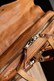 Vintage Italian Leather Men's Business Briefcase | Handcrafted Full Grain Leather Heavy-Duty Crossbody 13-inches Laptop Bag, Travelling Bag, Weekend Bag Alexel Crafts Wholesale