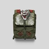Vintage Distressed Canvas & Leather Backpack | Unisex Outdoor Commuter Rucksack