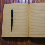 Vintage Leather Journal with Combination Lock | Handmade Full Grain Leather Diary Notebook