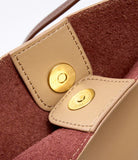 Women’s Large Soft Genuine Leather Tote Bag – Fall/Winter Commuter Shoulder Bag, Laptop Handbag, Work Purse