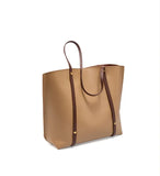 Women’s Large Soft Genuine Leather Tote Bag – Fall/Winter Commuter Shoulder Bag, Laptop Handbag, Work Purse