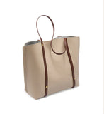 Women’s Large Soft Genuine Leather Tote Bag – Fall/Winter Commuter Shoulder Bag, Laptop Handbag, Work Purse