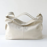 Women’s Premium Slouchy Grain Cowhide Hobo Bag | Versatile Large Leather Crossbody & Shoulder Bag for Work