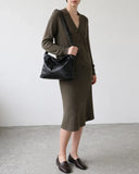 Women’s Premium Slouchy Grain Cowhide Hobo Bag | Versatile Large Leather Crossbody & Shoulder Bag for Work