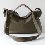 Women’s Premium Slouchy Grain Cowhide Hobo Bag | Versatile Large Leather Crossbody & Shoulder Bag for Work