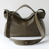 Women’s Premium Slouchy Grain Cowhide Hobo Bag | Versatile Large Leather Crossbody & Shoulder Bag for Work