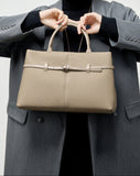 Women's Slouchy Grain Cowhide Leather Hobo Bag | Large Leather Crossbody & Shoulder Bag | Versatile Work Handbag for Women