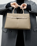 Women's Slouchy Grain Cowhide Leather Hobo Bag | Large Leather Crossbody & Shoulder Bag | Versatile Work Handbag for Women