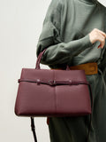 Women's Slouchy Grain Cowhide Leather Hobo Bag | Large Leather Crossbody & Shoulder Bag | Versatile Work Handbag for Women