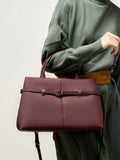 Women's Slouchy Grain Cowhide Leather Hobo Bag | Large Leather Crossbody & Shoulder Bag | Versatile Work Handbag for Women