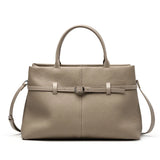 Women's Slouchy Grain Cowhide Leather Hobo Bag | Large Leather Crossbody & Shoulder Bag | Versatile Work Handbag for Women
