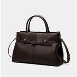 Women's Slouchy Grain Cowhide Leather Hobo Bag | Large Leather Crossbody & Shoulder Bag | Versatile Work Handbag for Women