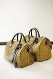 Women's Suede Leather Boston Bag | Large Shoulder & Crossbody Handbag for Fall/Winter | Vintage Commuter Bag