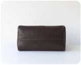Women's Vegetable-Tanned Cowhide Leather Boston Bag | Vintage Pillow Tote | Top Handle Shoulder Crossbody Handbag in Two Sizes