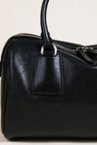 Women's Vegetable-Tanned Cowhide Leather Boston Bag | Vintage Pillow Tote | Top Handle Shoulder Crossbody Handbag in Two Sizes