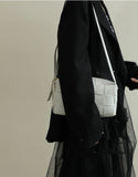 Women’s Woven Leather Boston Bag, Designer Real Genuine Leather Shoulder & Crossbody Handbag