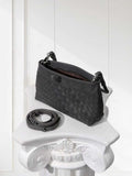 Woven Lambskin Leather Shoulder Bag | Handcrafted Vintage Crossbody Bag