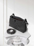 Woven Lambskin Leather Shoulder Bag | Handcrafted Vintage Crossbody Bag