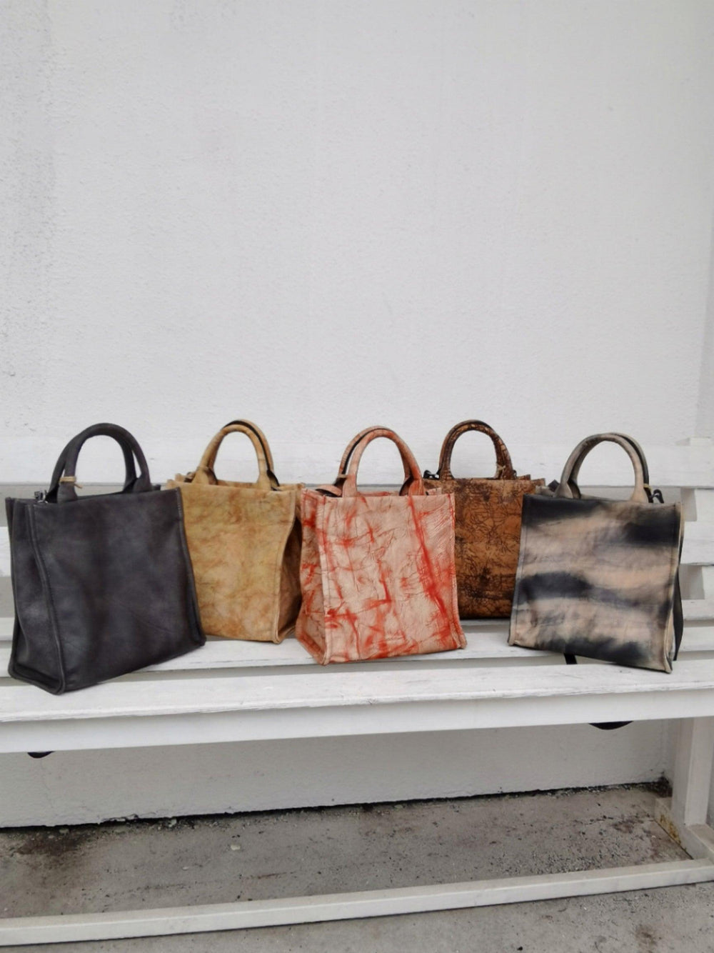 Handcrafted Luxurious Italian Full Grain Leather Shoulder Bag Collection - Alexel Crafts
