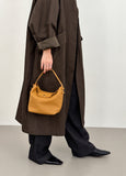 Handcrafted Top Grain Cowhide Leather Slouchy Bucket Bag | Women's Shoulder & Top-Handle Purse
