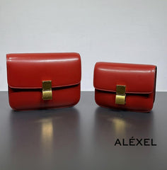 Italian Calfskin Leather Bag, Designer Bag, Italian Leather Box Bag, Classic Crossbody Bag, Shoulder Bag, Minimalist Genuine Leather Purse - Alexel Crafts Italian Calfskin Leather Bag, Designer Bag, Italian Leather Box Bag, Classic Crossbody Bag, Shoulder Bag, Minimalist Genuine Leather Purse - Alexel Crafts
